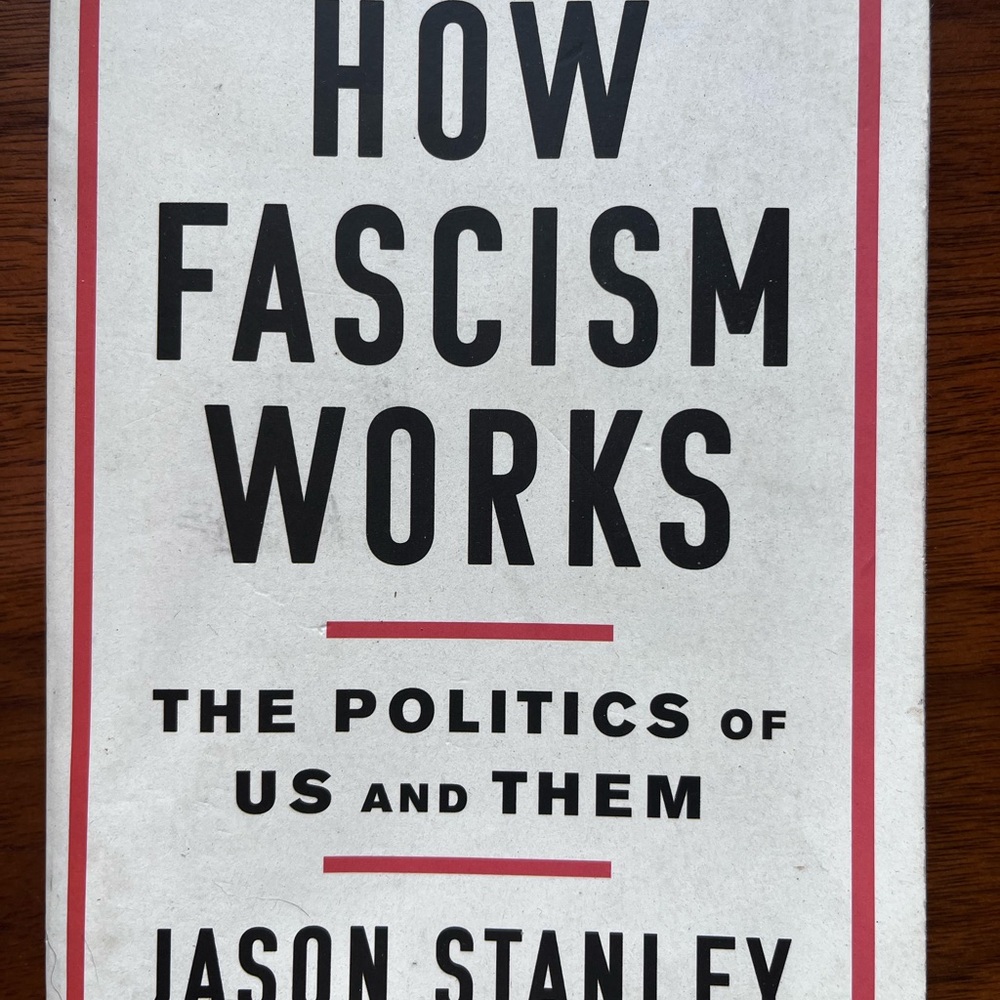 How Fascism Works by Jason Stanley - White & Red Paperback